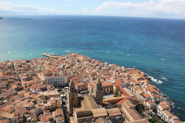 foto a Cefalù in inverno